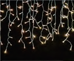 CASCATA 375 LEDS FIXOS