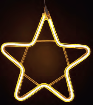 ESTRELA DE NEON 50 CM