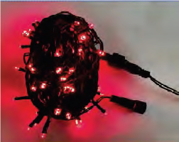 CORDÃO DE 100 LEDS FIXOS